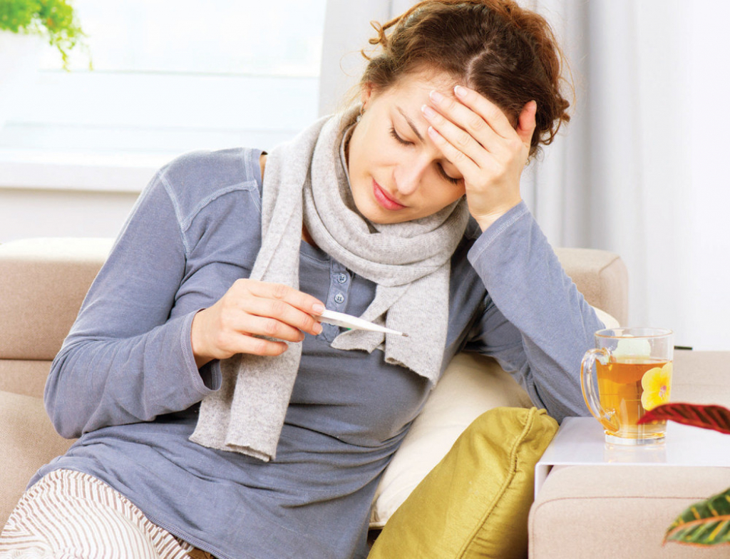 Simptomi gripa  nastaju naglo!