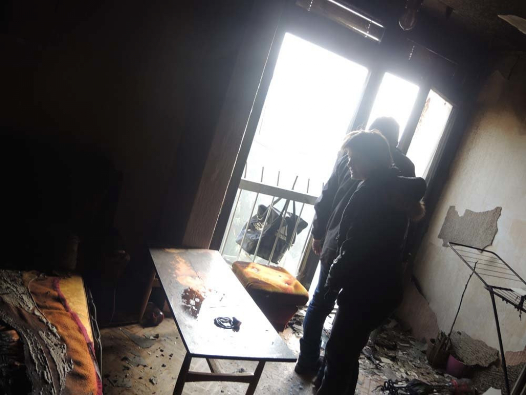 Izgorela garsonjera u Sevojnu