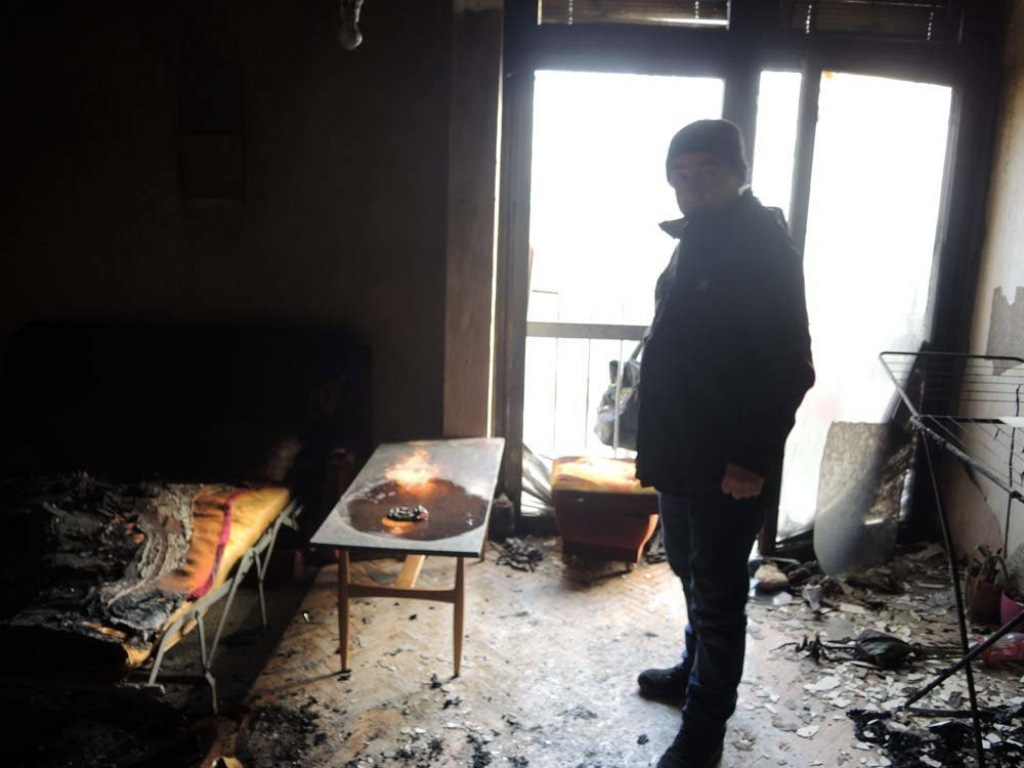 Izgorela garsonjera u Sevojnu