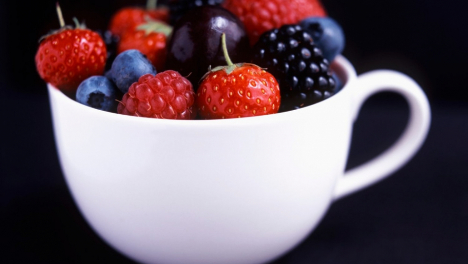 voće, borovnice jagode kupine