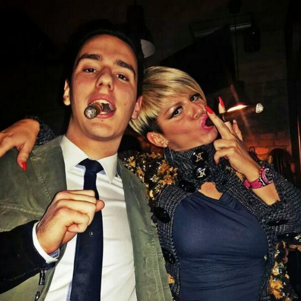 Aleksa Balašević i Dara Bubamara