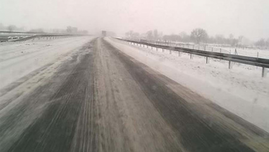 Očišćen autoput kod Jagodine