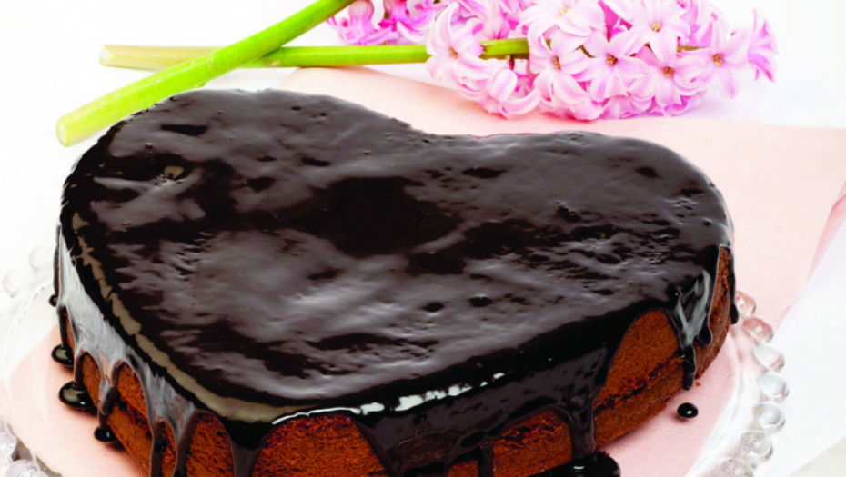 Torta srce čokolada