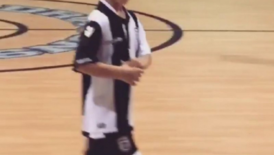 Stojaković junior u dresu PAOK-a