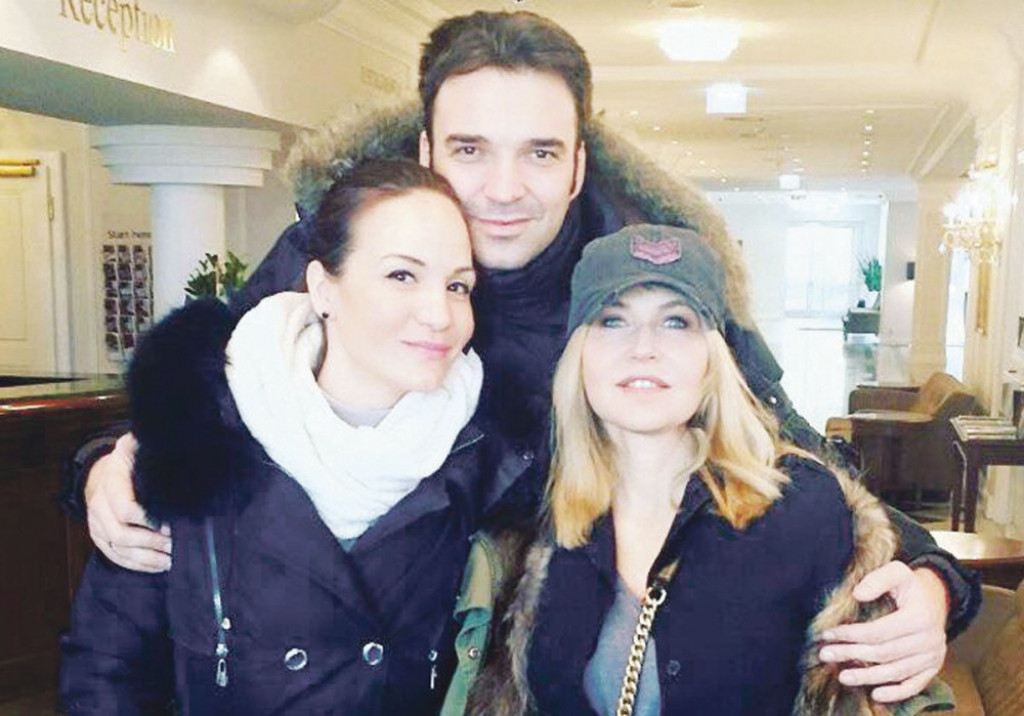 Anica Dobra, Jelena Tomašević i Ivan Bosiljčić 