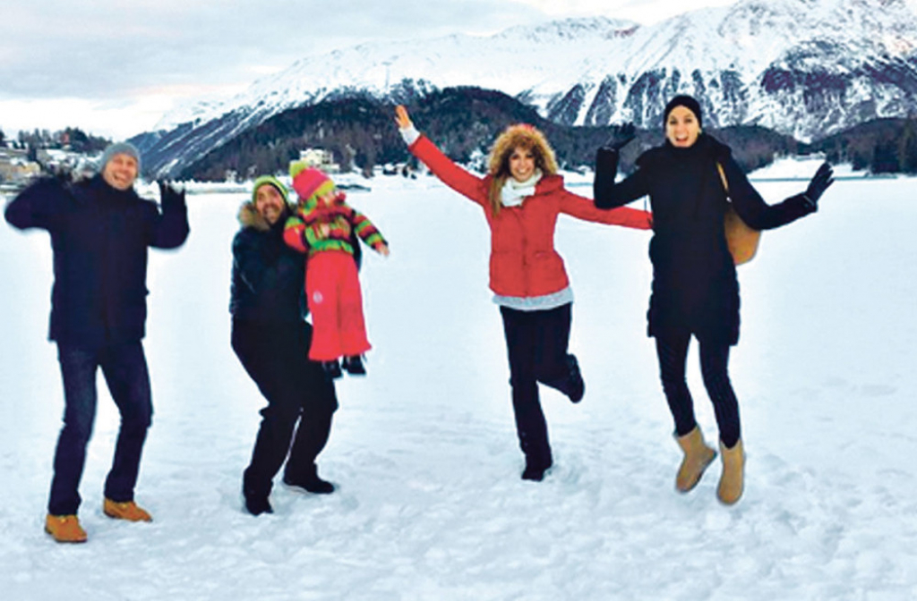 Janko sa porodicom uživa u Švajcarskoj