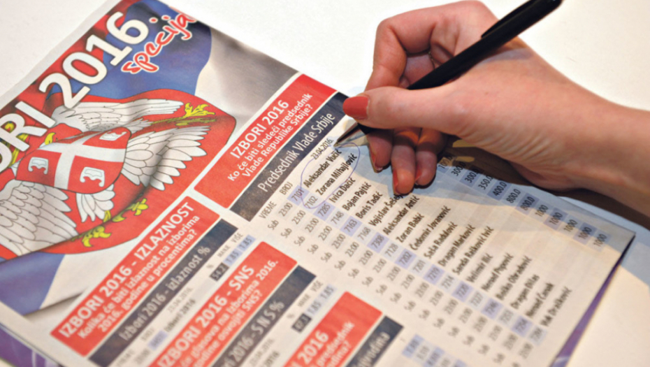 Kladionice izbacile kvote za vanredne parlamentarne izbore