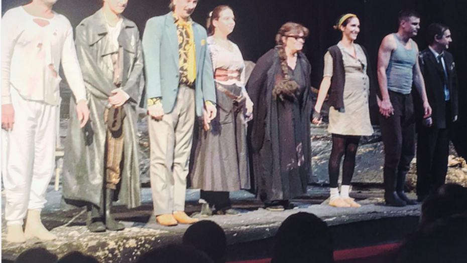 Vuk Kostić i Jelisaveta Orašanin u istoj predstavi