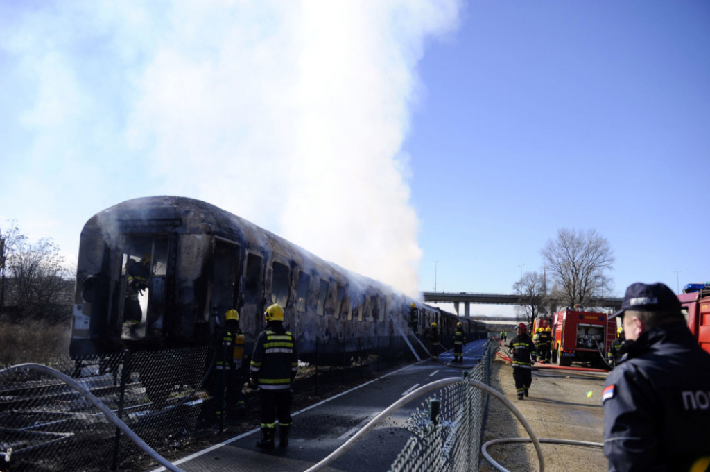 Požar u Beogradu, zapalio se vagon