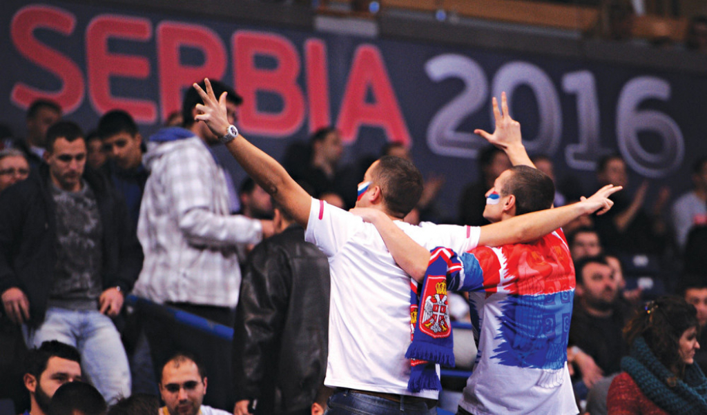 Srpski navijači  do kraja uz naše  futsalere