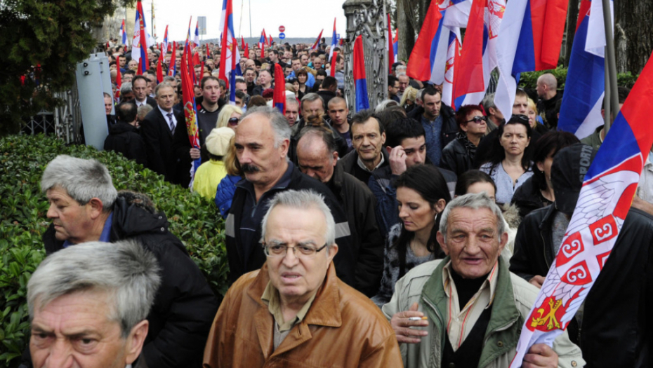 Kragujevac doček Vučića Sretenje 15022016