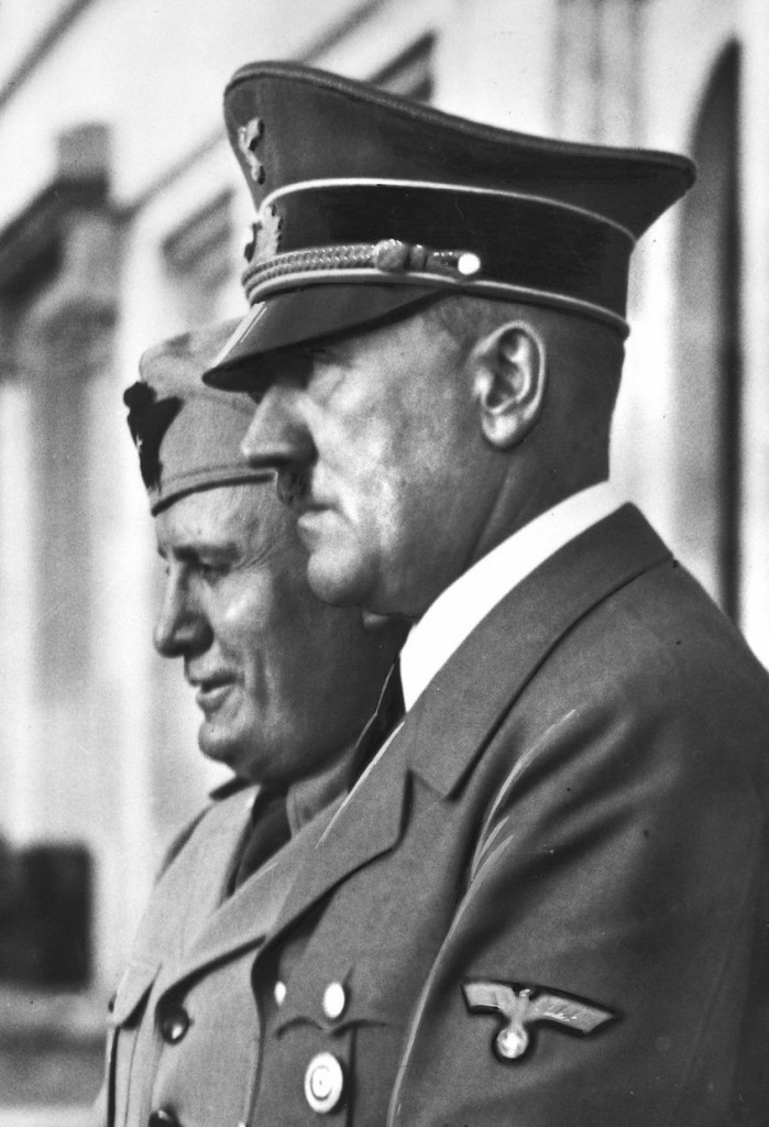 Benito Musolini i Adolf Hitler