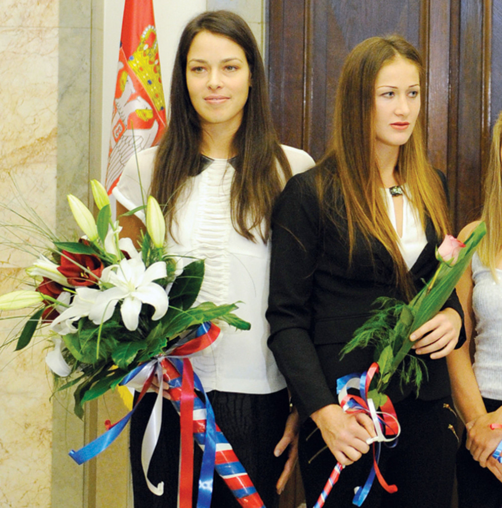 Saigračice: Ana Ivanović i Bojana Jovanovski