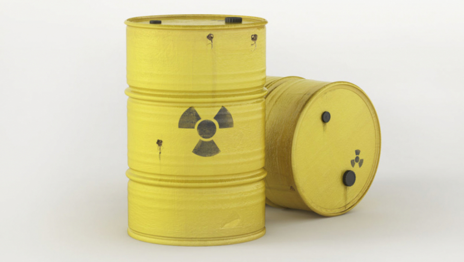 Radioaktivno, bure, iridijum