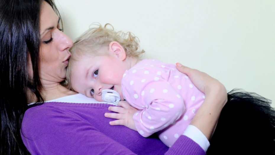 Sanja Živić sa ćerkicom Anom