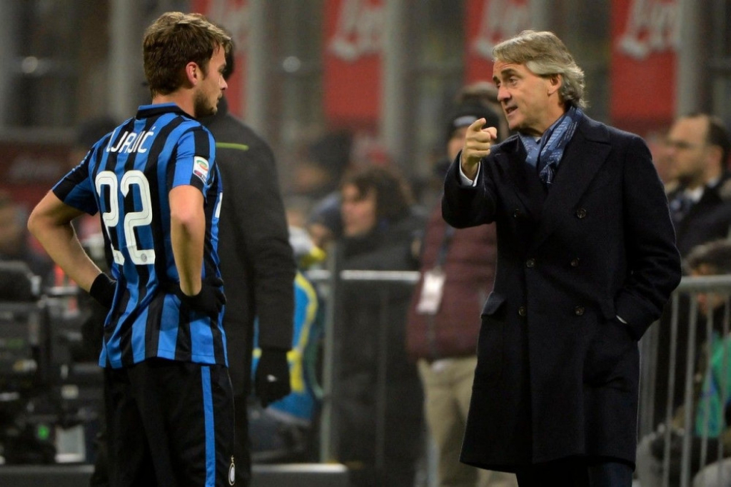 Ljajić i Mančini u razgovoru