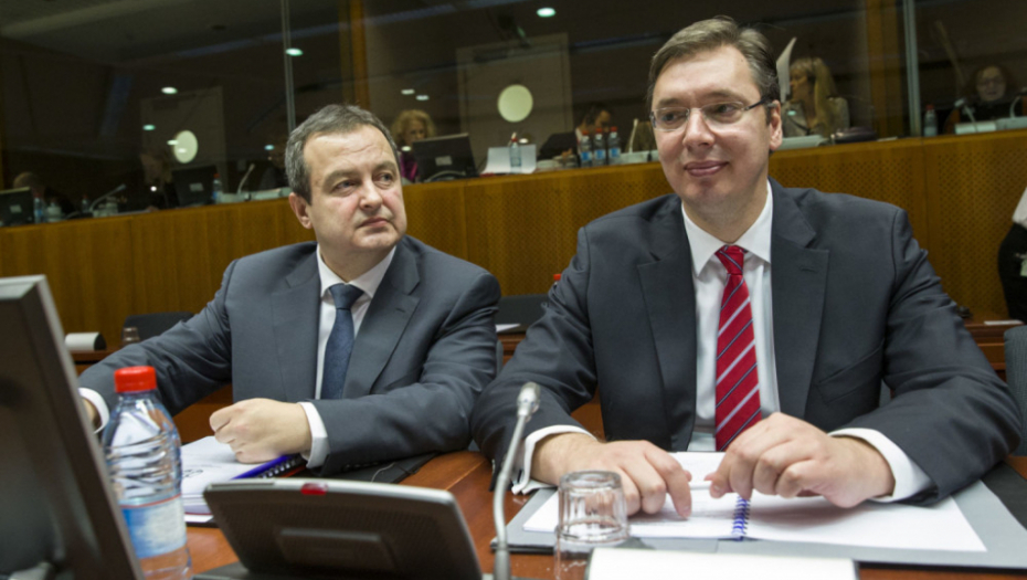 Ivica Dačić i Aleksandar Vučić