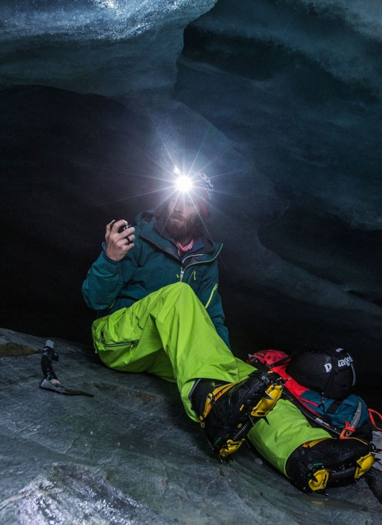 Pećina ispod glečera u Austriji