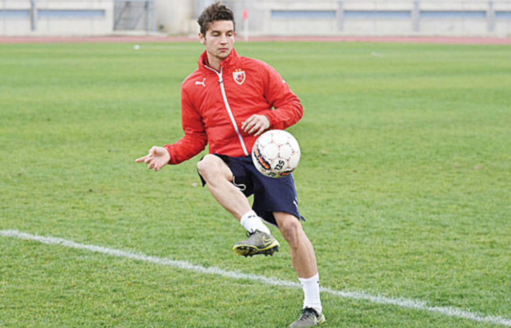 Strpljivo čeka &scaron;ansu: David Babunski