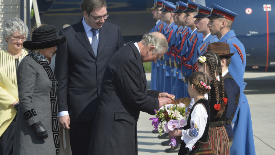 Princ Čarls i princeza Kamila u Srbiji