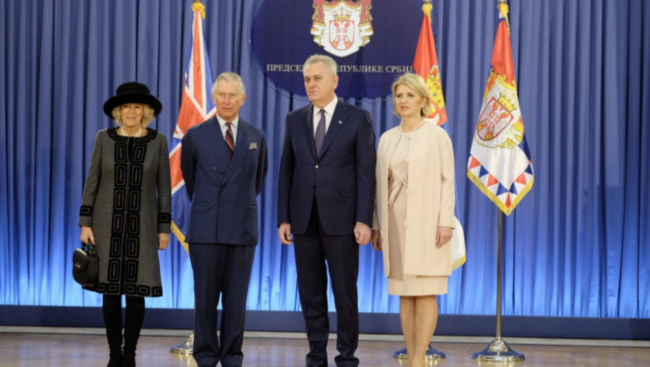 Princ Čarls i Kamila u Beogradu