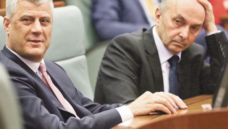 Hašim Tači i Isa Mustafa