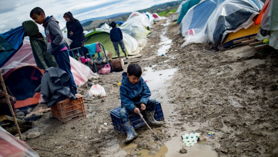 idomeni grčka izbeglice migranti kamp