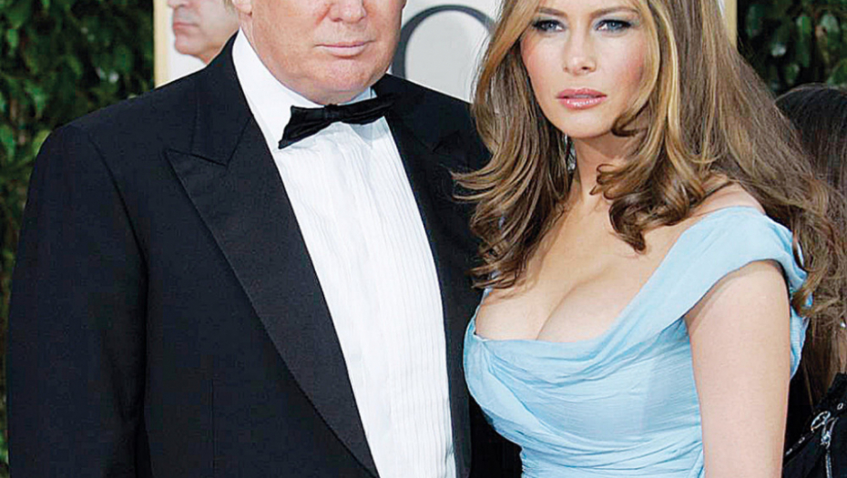 Ušla i ona u  kampanju:  Donald i  Melanija