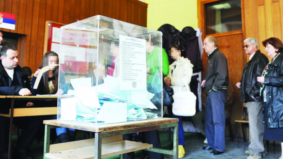Izbori glasanje glasačka kutija
