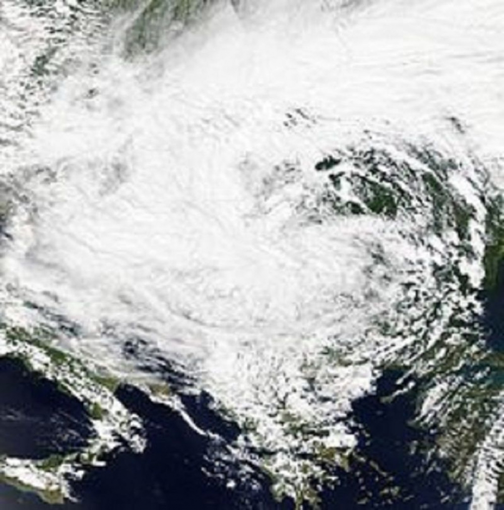 Ciklon Tamara koji je doneo poplave 2014.
