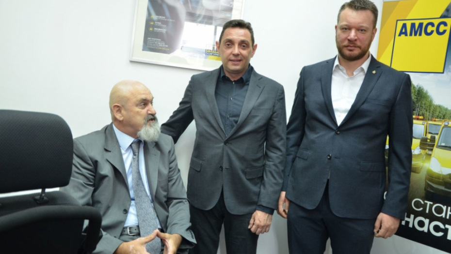 Mihailo Pajević, Aleksandar Vulin i Mirko Butulija