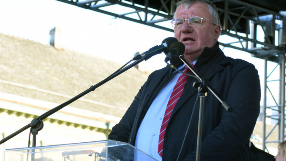 Novi Sad Miting SRS Vojislav Šešelj