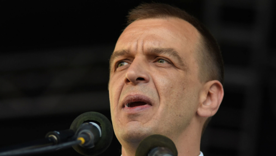 Novi Sad Miting SRS Đurađ Jakšić