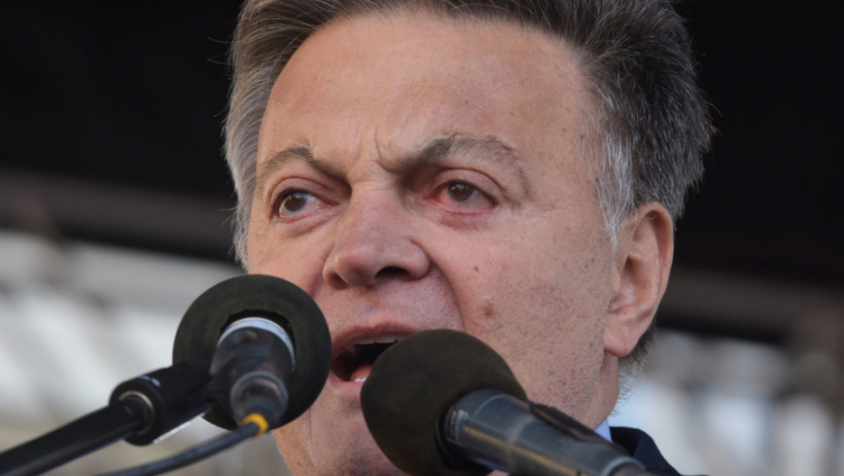 Novi Sad Miting SRS Milovan Bojić