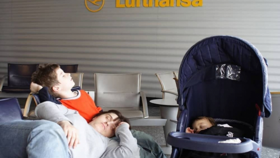 Aerodrom, čekanje, Lufthanza