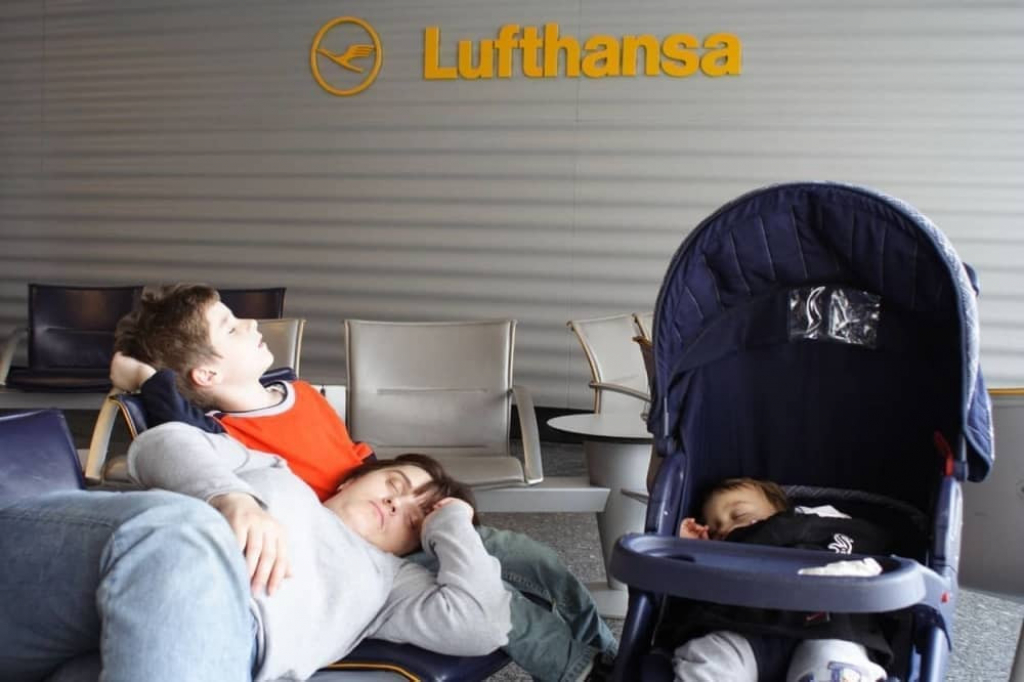 Aerodrom, čekanje, Lufthanza