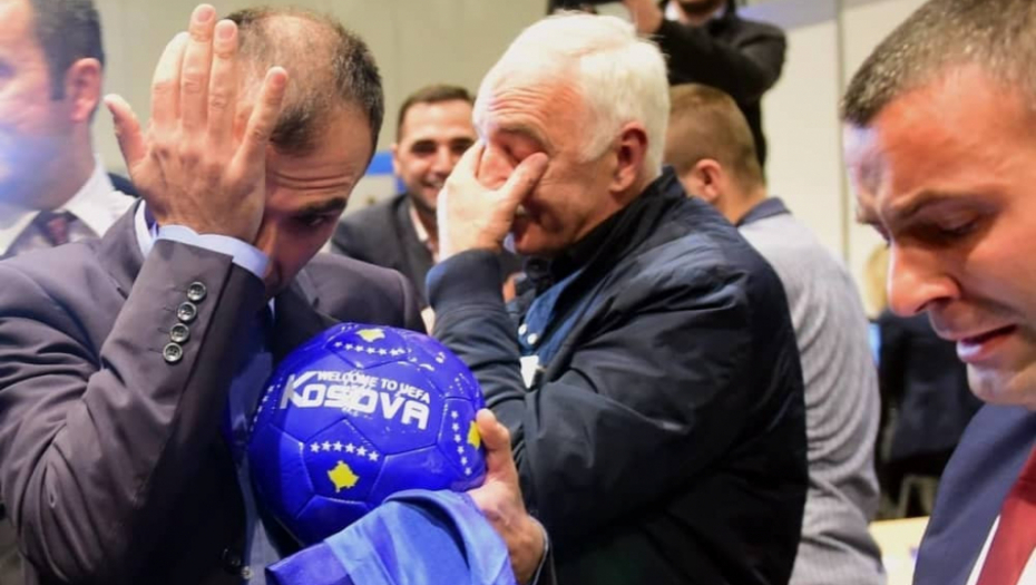 Čelnici FS Kosova slave ulazak u UEFA