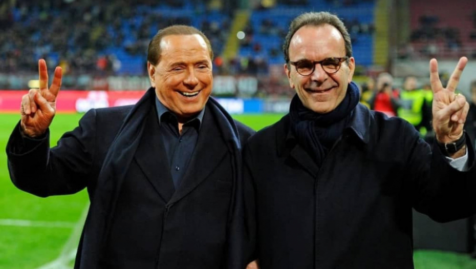 Beluskoni sa gradonačelnikom Milana