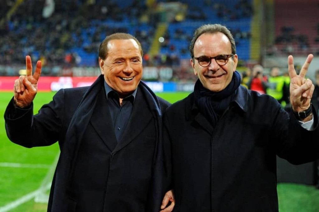 Beluskoni sa gradonačelnikom Milana