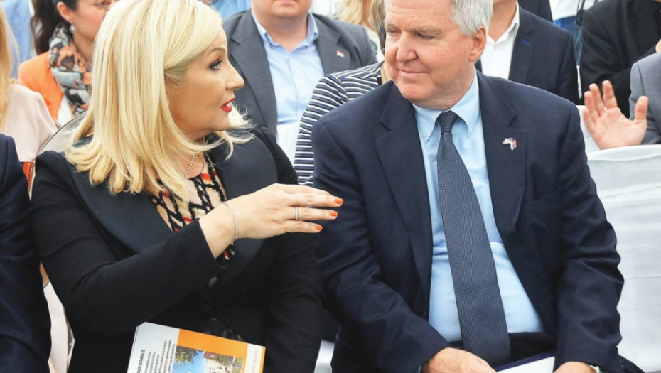 Zorana Mihajlović i Kajl Skot