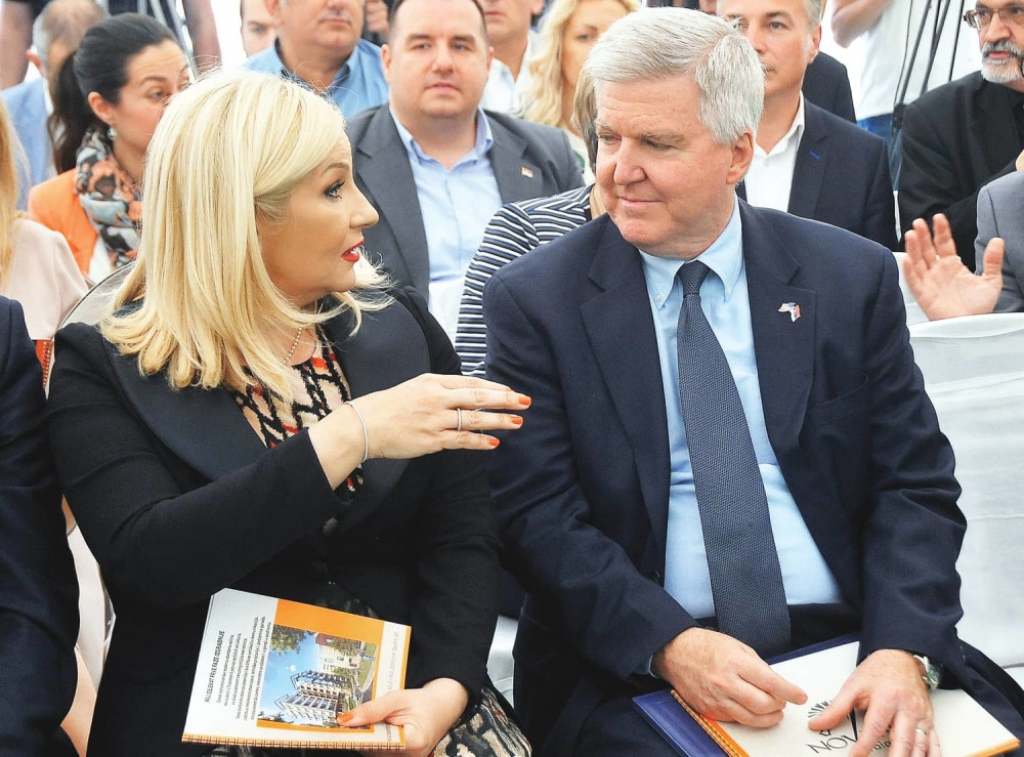 Zorana Mihajlović i Kajl Skot