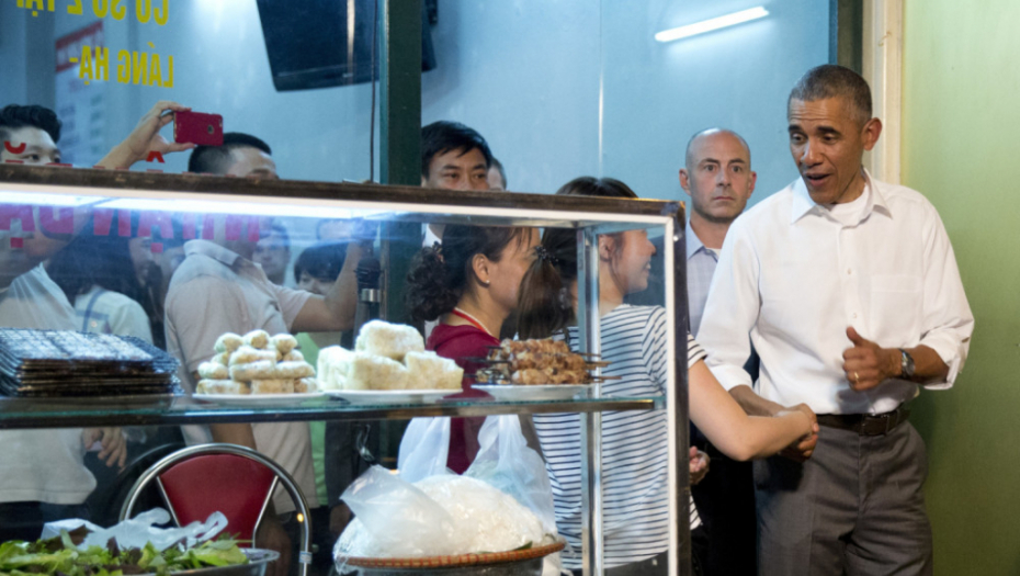 Obama na ručku u Hanoju