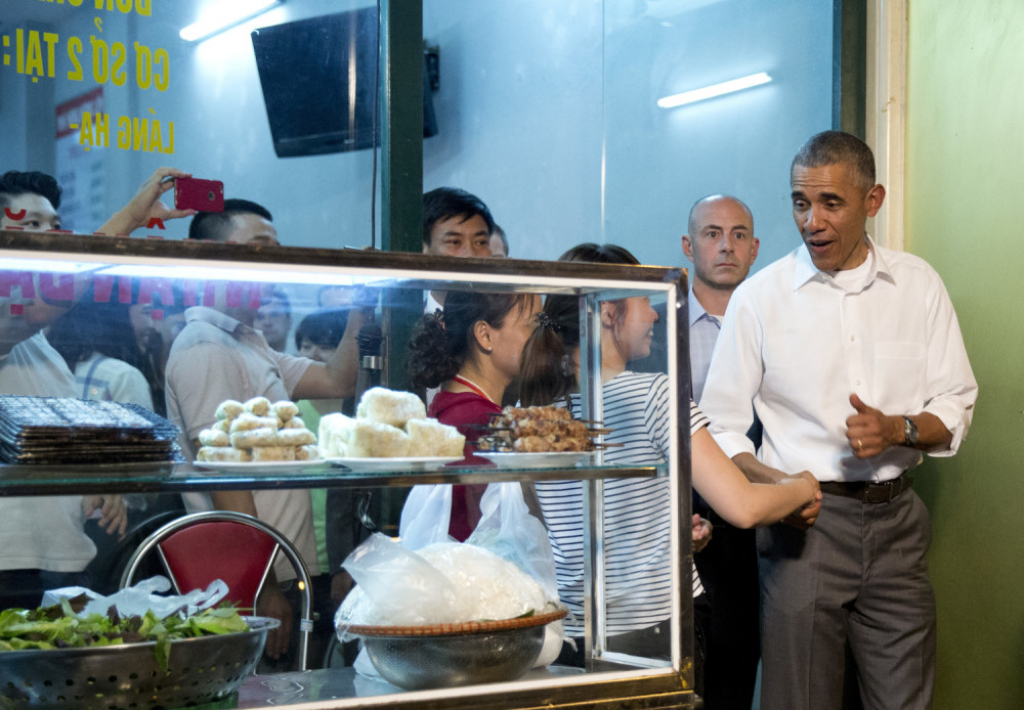 Obama na ručku u Hanoju