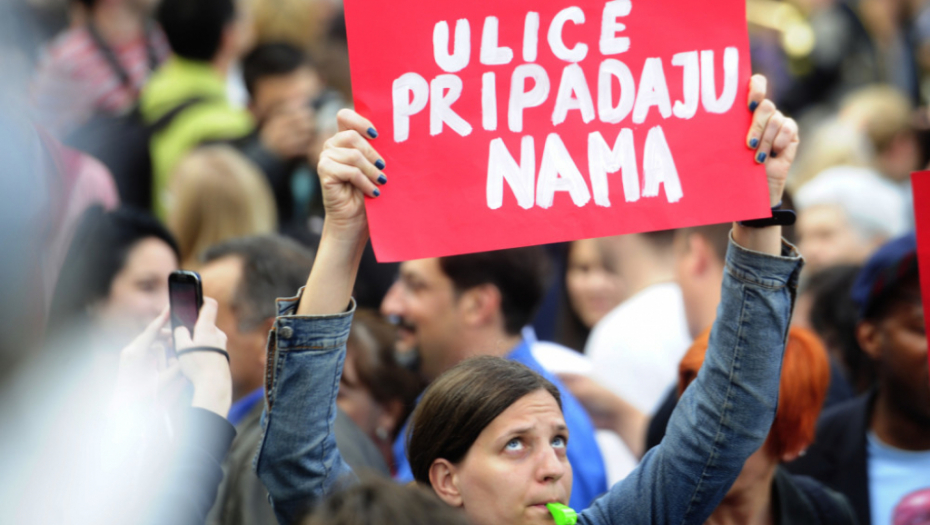 Protest &quot;Ne davimo Beograd&quot;