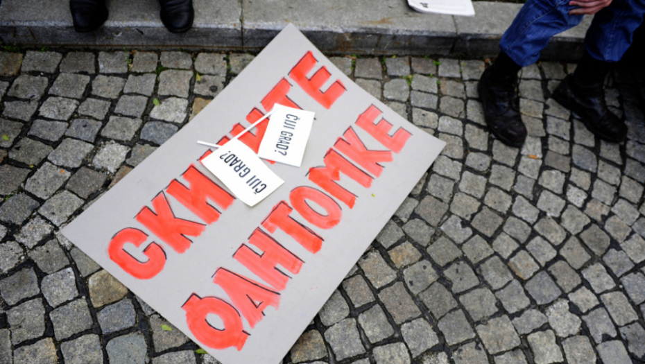 Protest &quot;Ne davimo Beograd&quot;