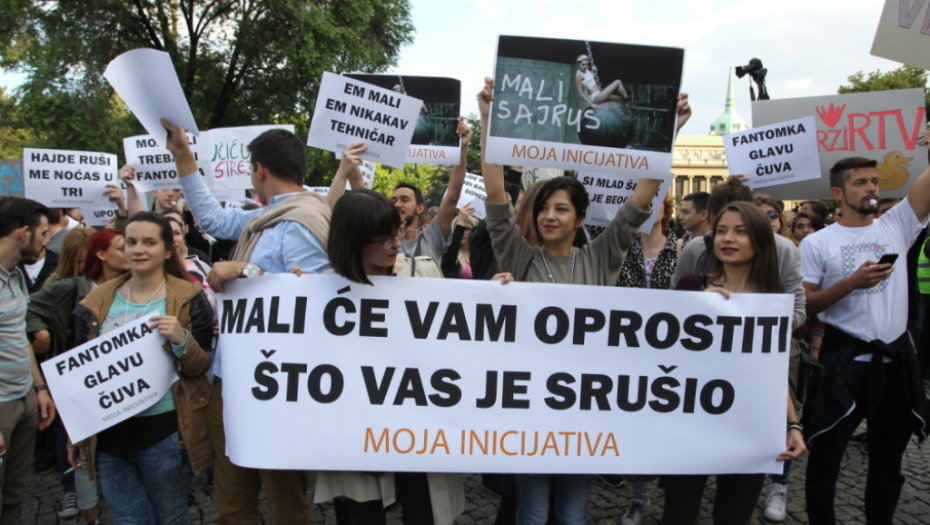 Protest &quot;Ne davimo Beograd&quot;