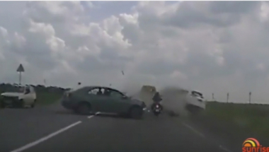 Kakav srećni motorista