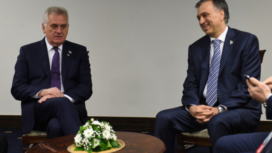 Nikolić i Vujanović u Sarajevu