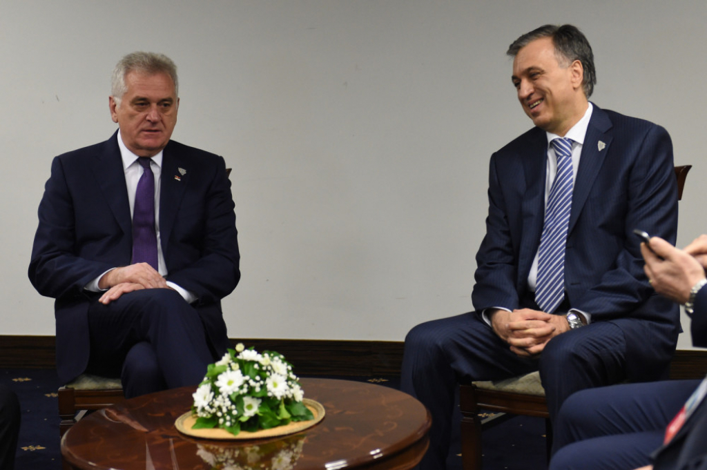 Nikolić i Vujanović u Sarajevu