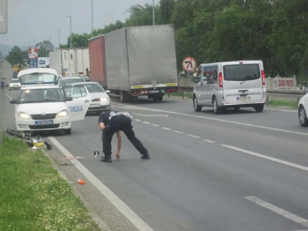 Nastradao biciklista kod Čačka